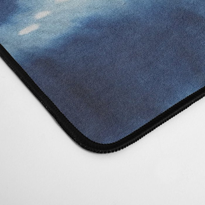 Tie Dye Blues Twos Desk Mat Gallery Image 4
