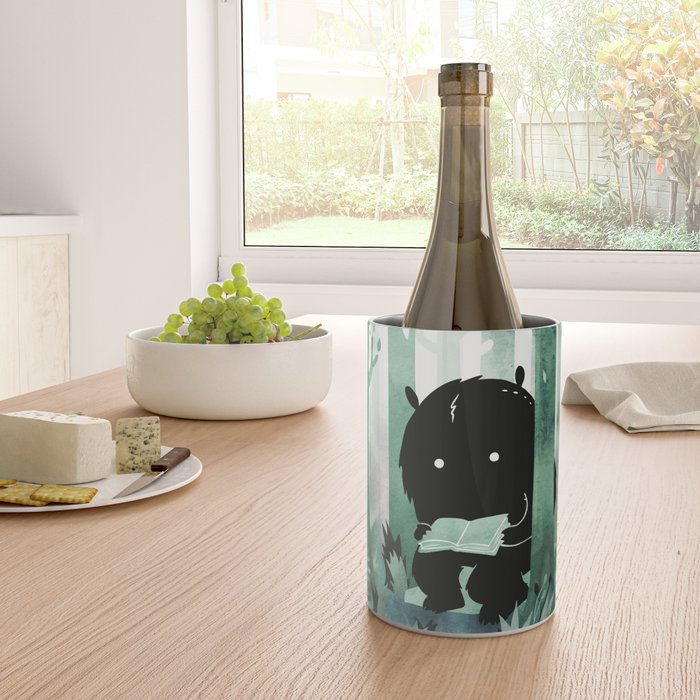 A Quiet Spot (in green) Wine Chiller Gallery Image 4