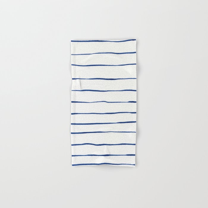 Blue Stripes Bath Towel Gallery Image 1