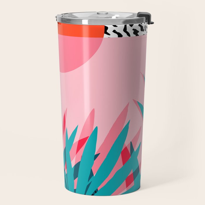 Whoa - palm sunrise southwest california palm beach sun city los angeles retro palm springs resort  Travel Mug Gallery Image 2