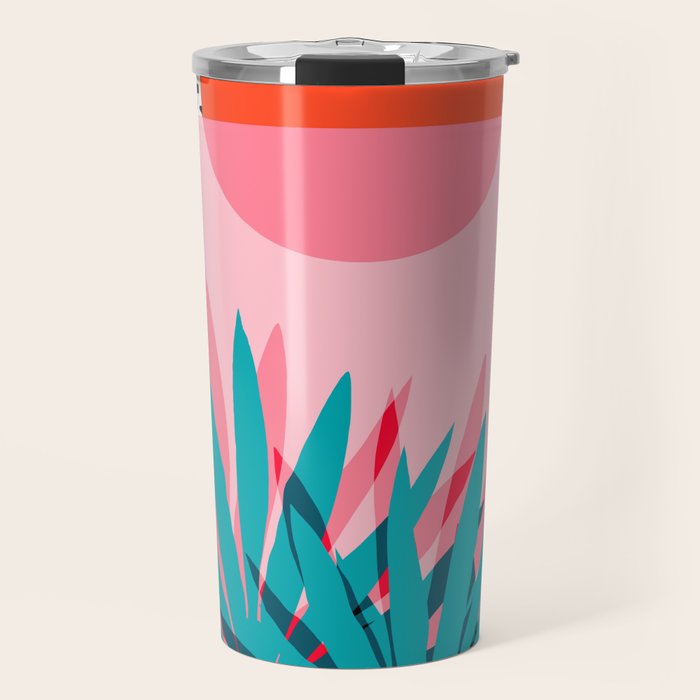 Whoa - palm sunrise southwest california palm beach sun city los angeles retro palm springs resort  Travel Mug Gallery Image 1