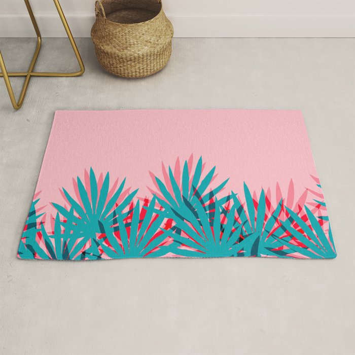 Whoa - palm sunrise southwest california palm beach sun city los angeles retro palm springs resort  Rug Gallery Image 1