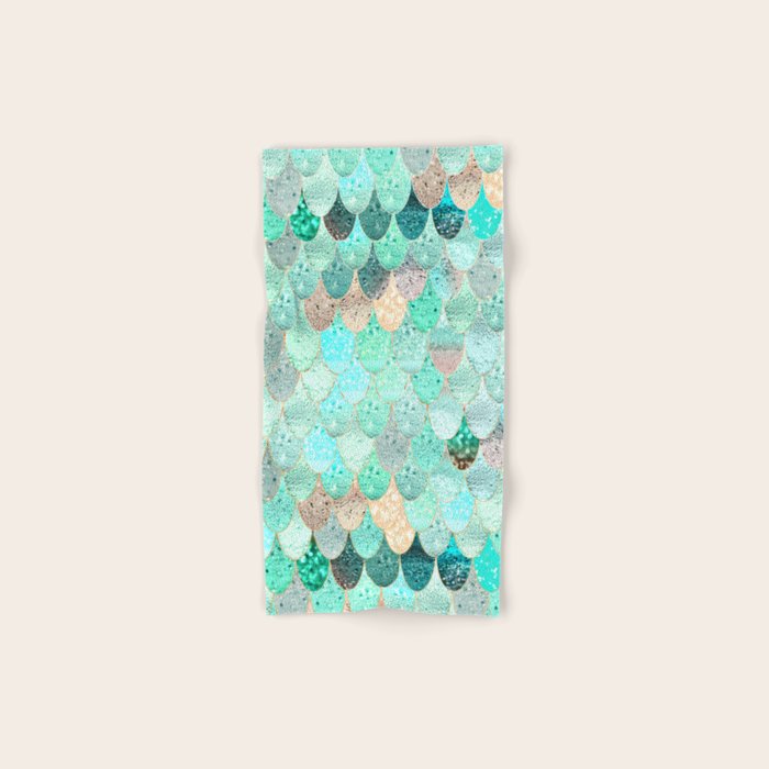 SUMMER MERMAID Bath Towel Gallery Image 1