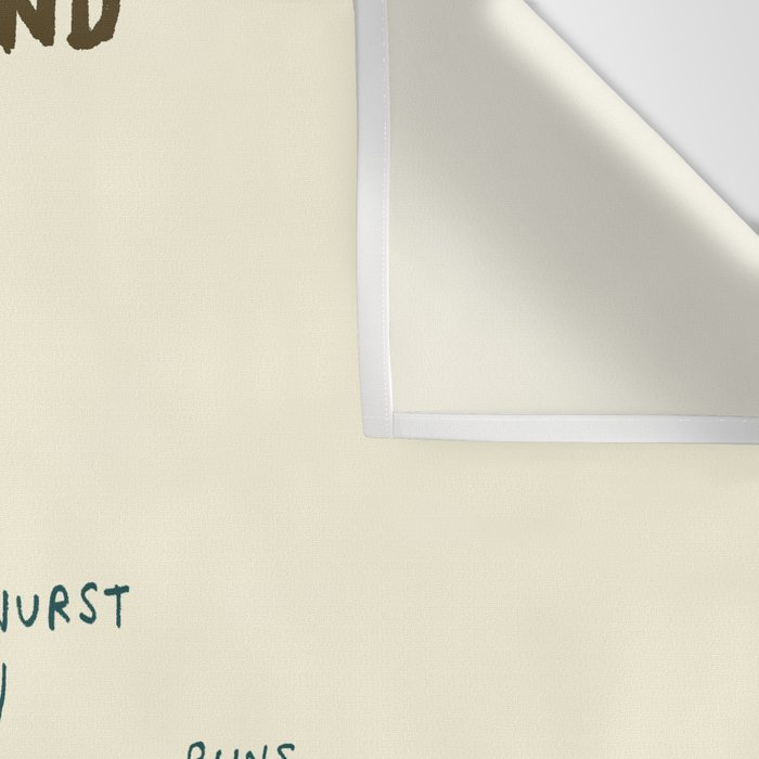 Anatomy of a Dachshund Wall Tapestry Gallery Image 3