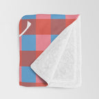 You and Me Apres Ski in Plaid Throw Blanket Gallery Image 3