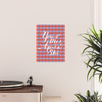 You and Me Apres Ski in Plaid Poster Gallery Image 2