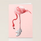 SNEAKER FLAMINGO Stationery Card Gallery Image 2