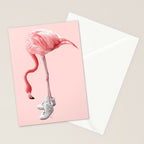 SNEAKER FLAMINGO Stationery Card Gallery Image 2