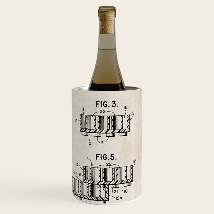 Legos Patent - Legos Brick Art - Antique Wine Chiller Gallery Image 3
