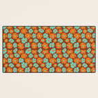 70's Retro print Desk Mat Gallery Image 3