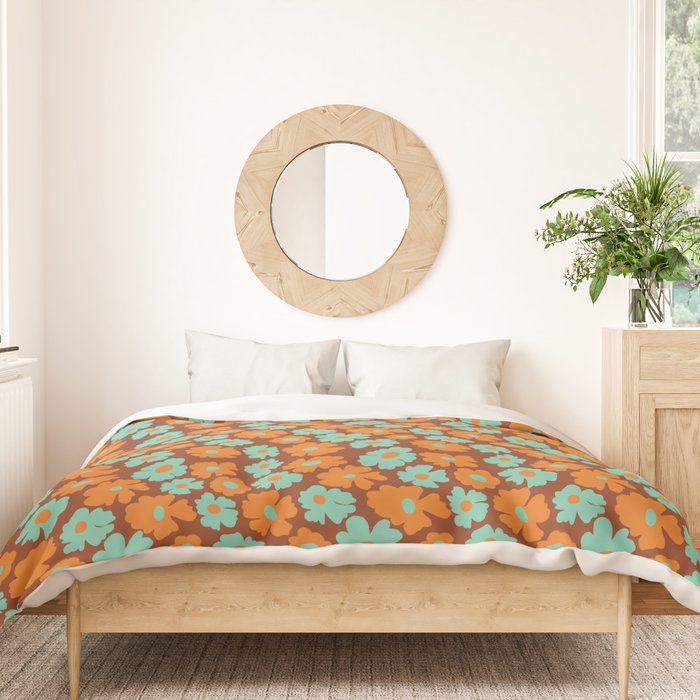 70's Retro print Duvet Cover Gallery Image 3
