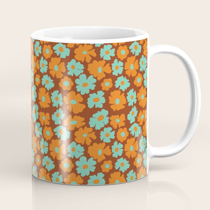 70's Retro print Coffee Mug Gallery Image 1