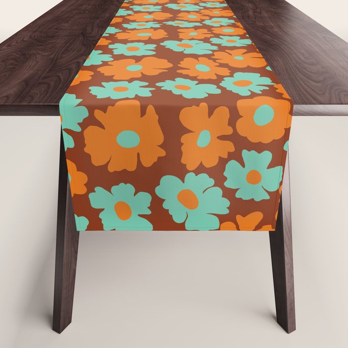 70's Retro print Table Runner Gallery Image 1