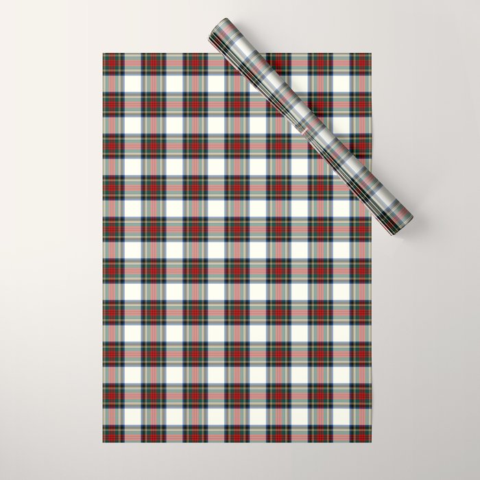Clan Stewart Dress Tartan Wrapping Paper Gallery Image 1