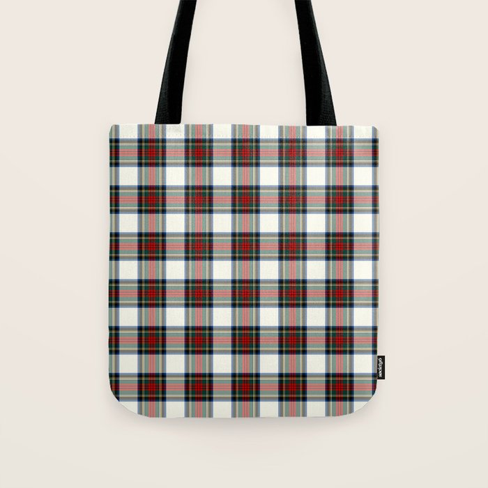 Clan Stewart Dress Tartan Tote Bag Gallery Image 1