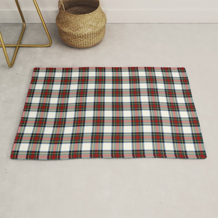 Clan Stewart Dress Tartan Rug Gallery Image 1