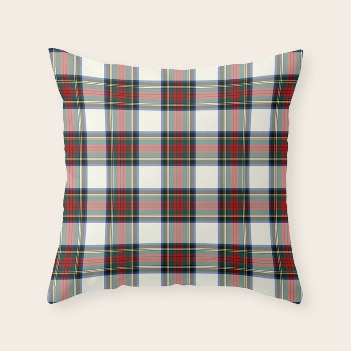 Clan Stewart Dress Tartan Throw Pillow Gallery Image 6