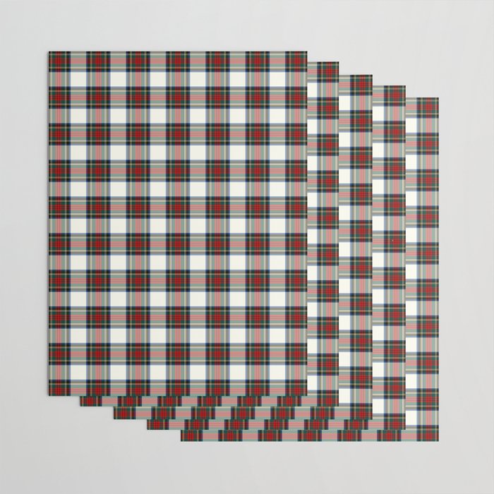 Clan Stewart Dress Tartan Wrapping Paper Gallery Image 3