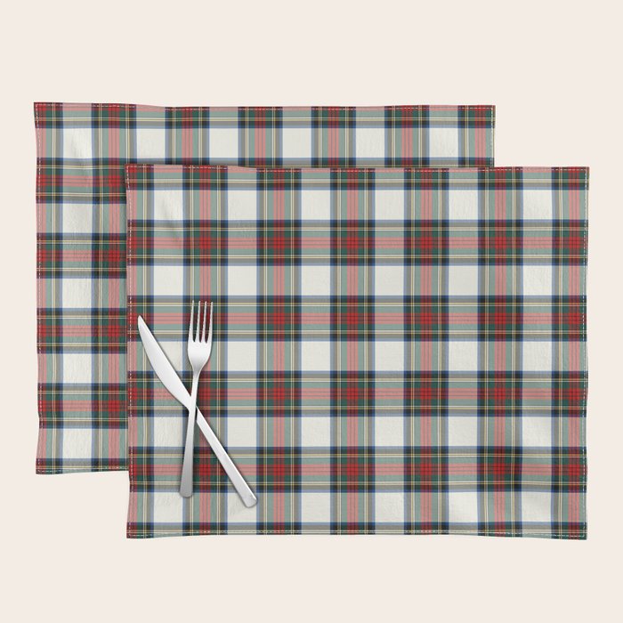 Clan Stewart Dress Tartan Placemat Gallery Image 1