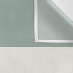 Navy Gray Blue Green and Cream Minimalist Color Block Wall Tapestry Gallery Image 3