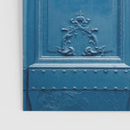 Classic Blue Door in Paris, Architecture Photography Poster Gallery Image 3