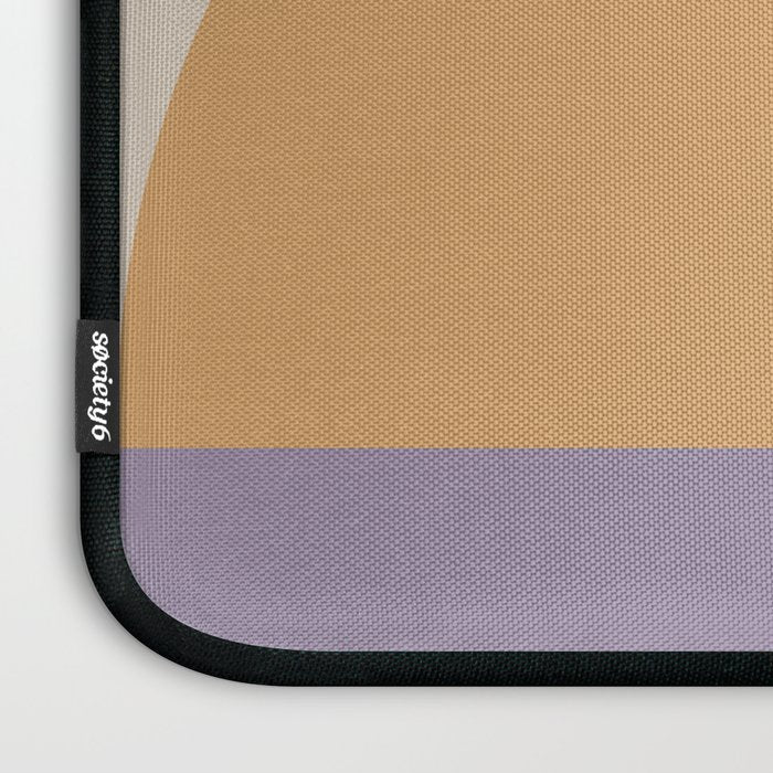 Minimal Retro Sunset Sunrise - Purple Mauve Dusk Laptop Sleeve Gallery Image 3