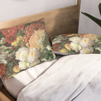 Flower Cats - Botanical cat arrangement Pillow Sham Gallery Image 2