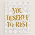You Deserve To Rest Golden Jigsaw Puzzle Gallery Image 1