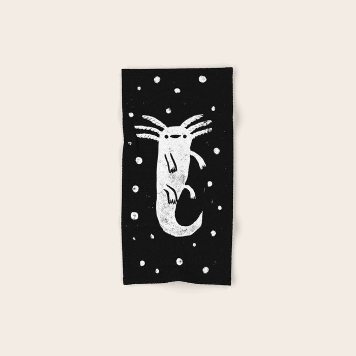 Axolotl Bath Towel Gallery Image 1