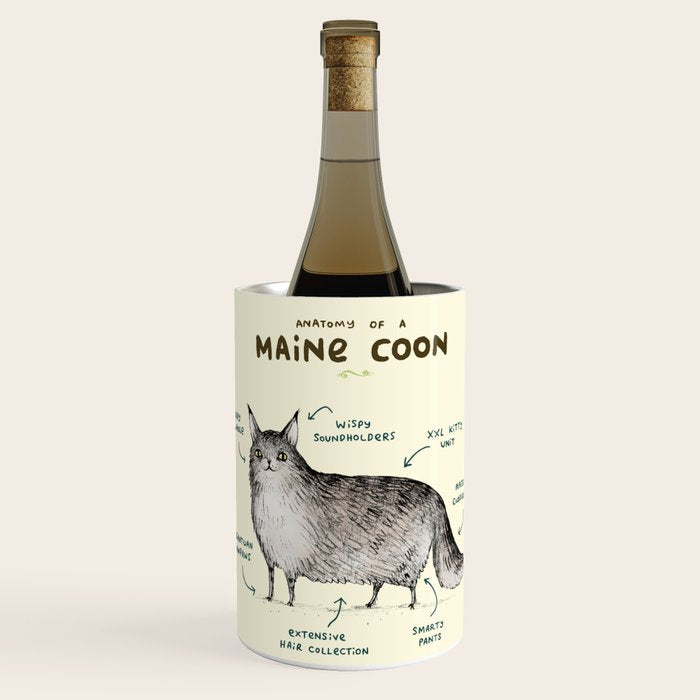 Anatomy of a Maine Coon Wine Chiller Gallery Image 1