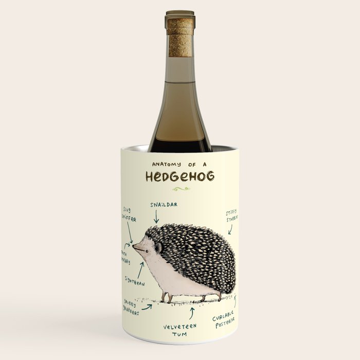 Anatomy of a Hedgehog Wine Chiller Gallery Image 1