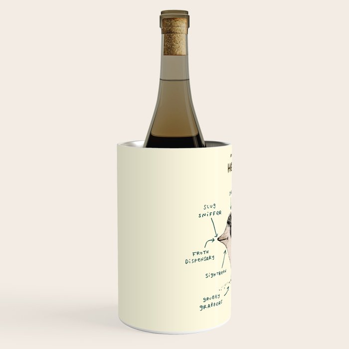 Anatomy of a Hedgehog Wine Chiller Gallery Image 2