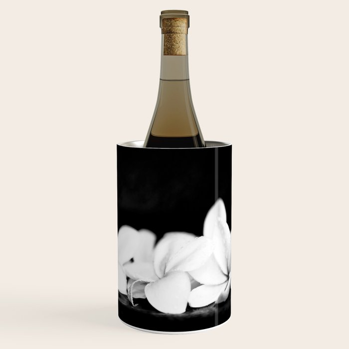 Singapore White Plumeria Flowers the Fragrance of Hawaii Wine Chiller Gallery Image 1