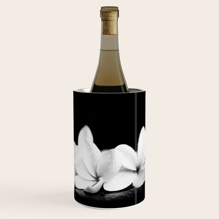 Singapore White Plumeria Flowers the Fragrance of Hawaii Wine Chiller Gallery Image 3