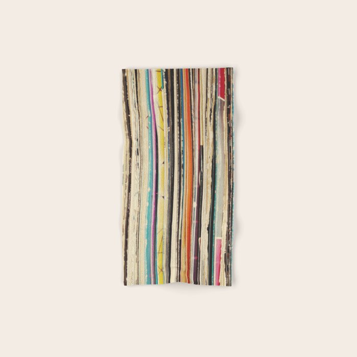 Record Collection Bath Towel Gallery Image 1