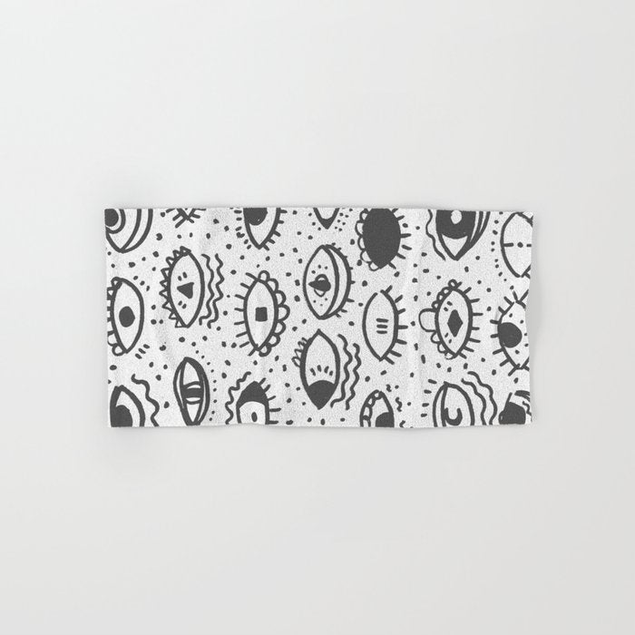 EYES PATTERN Bath Towel Gallery Image 1