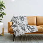 EYES PATTERN Throw Blanket Gallery Image 1