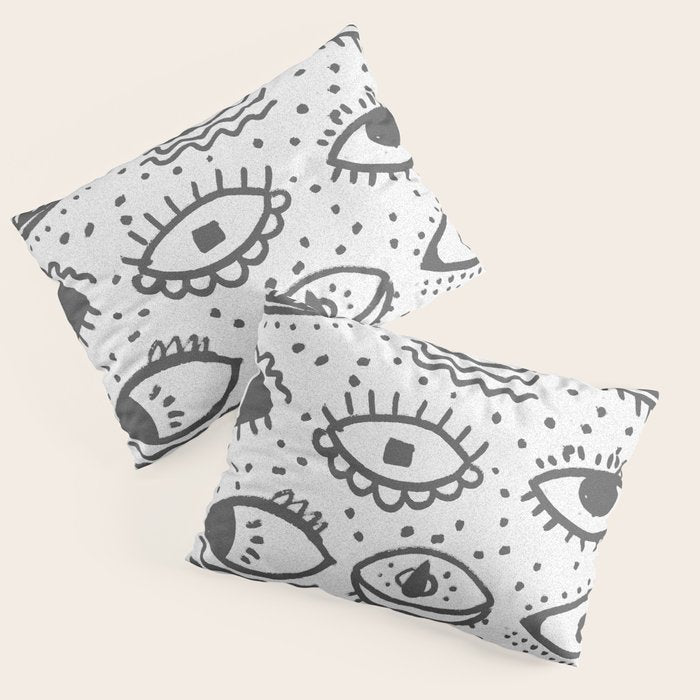 EYES PATTERN Pillow Sham Gallery Image 3