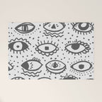 EYES PATTERN Welcome Mat Gallery Image 1