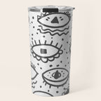EYES PATTERN Travel Mug Gallery Image 1