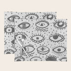 EYES PATTERN Placemat Gallery Image 1