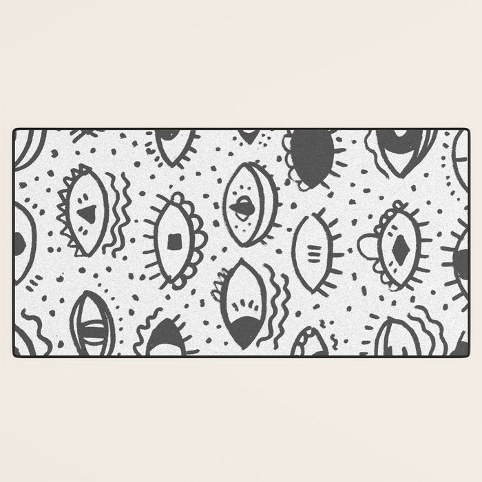 EYES PATTERN Desk Mat Gallery Image 3