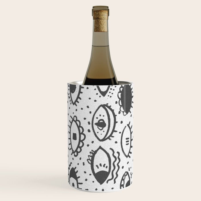 EYES PATTERN Wine Chiller Gallery Image 1
