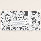 EYES PATTERN Desk Mat Gallery Image 1
