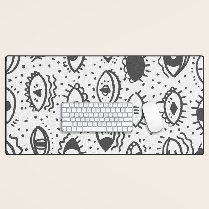 EYES PATTERN Desk Mat Gallery Image 1