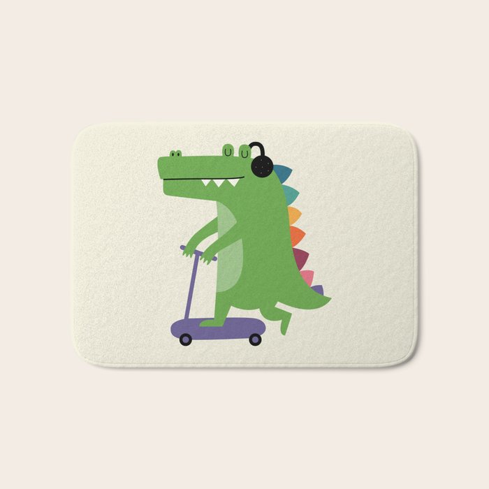 Croco Scooter Bath Mat Gallery Image 1