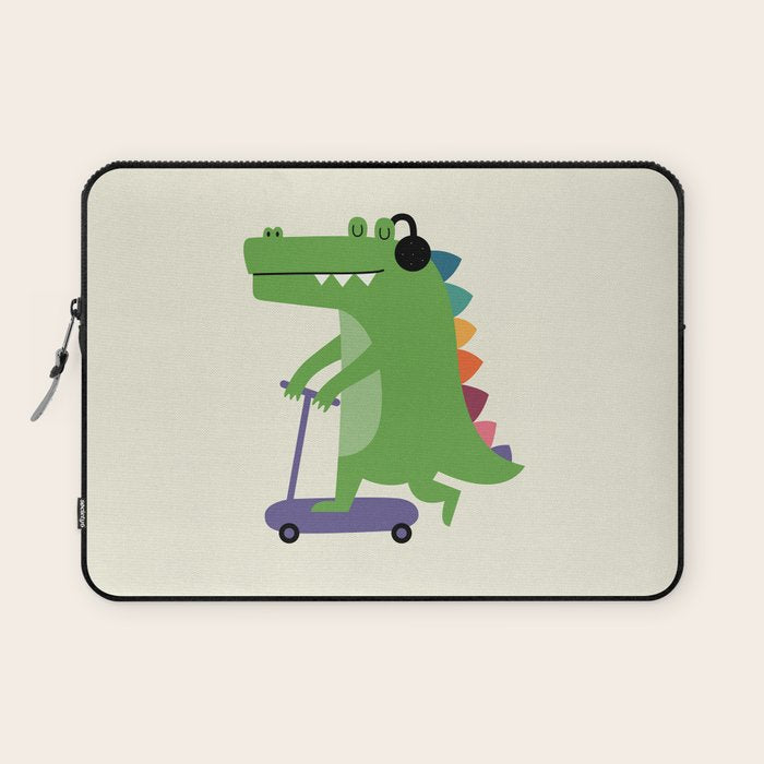 Croco Scooter Laptop Sleeve Gallery Image 1