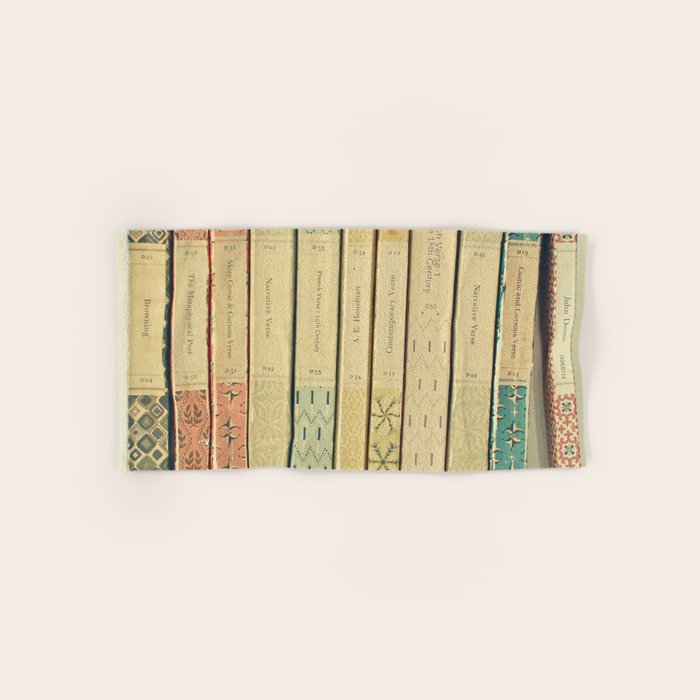 Old Books Bath Towel Gallery Image 1