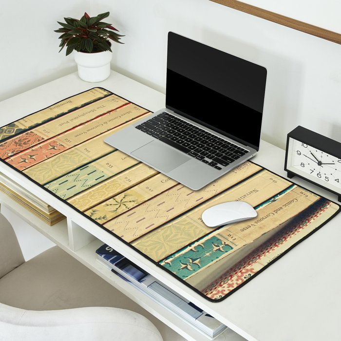 Old Books Desk Mat Gallery Image 2