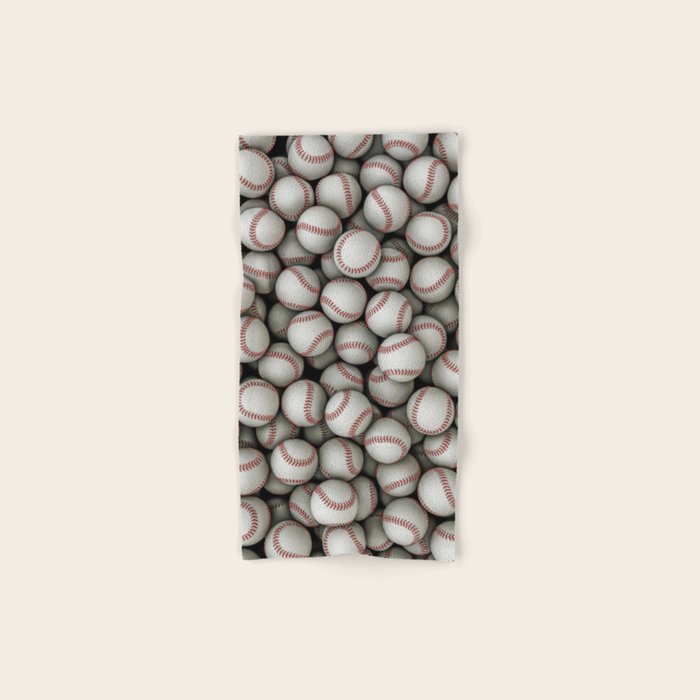 Baseballs Bath Towel Gallery Image 1